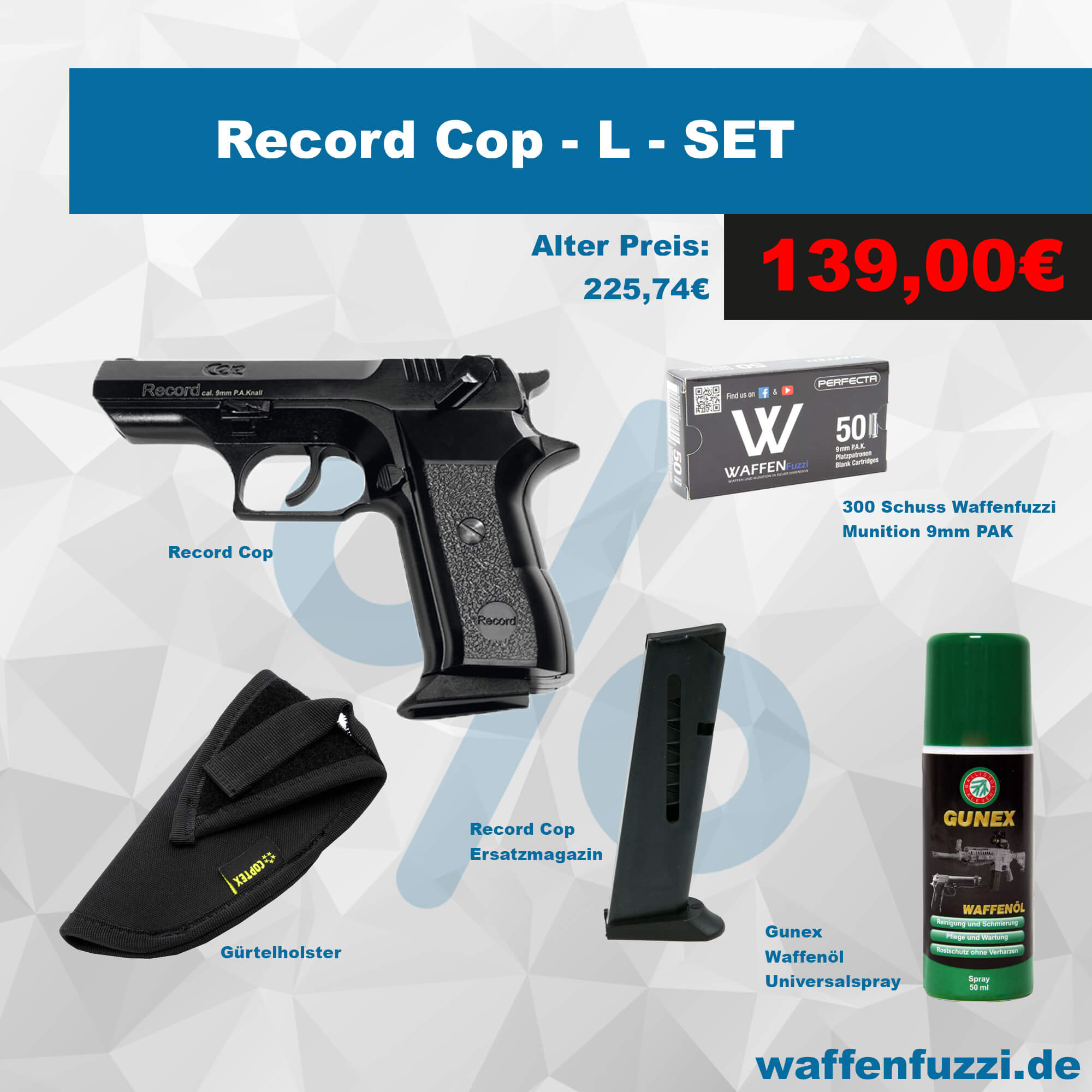 Record COP Schreckschuss Set L